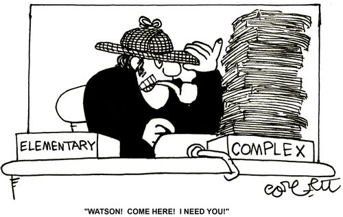 'Watson! Come here! I need you!'