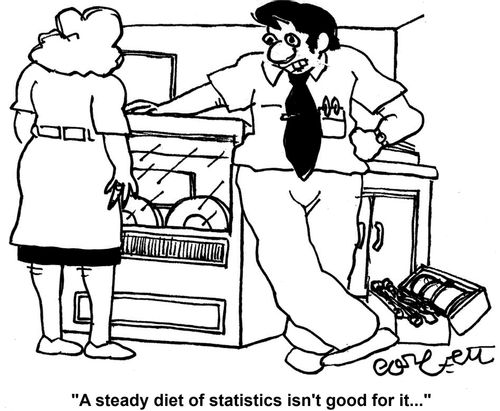 'A steady diet of statistics isn't good for it...'