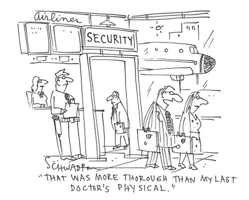 'That was more thorough than my last doctor's physical.'