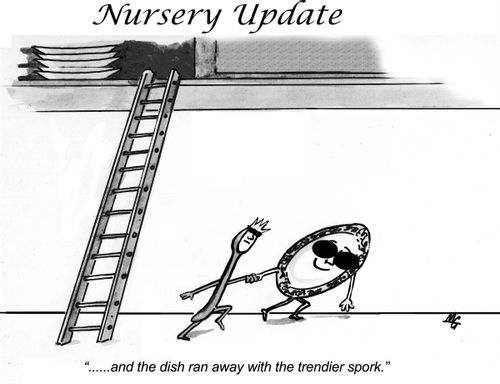 '...and the dish ran away with the trendier spork.'