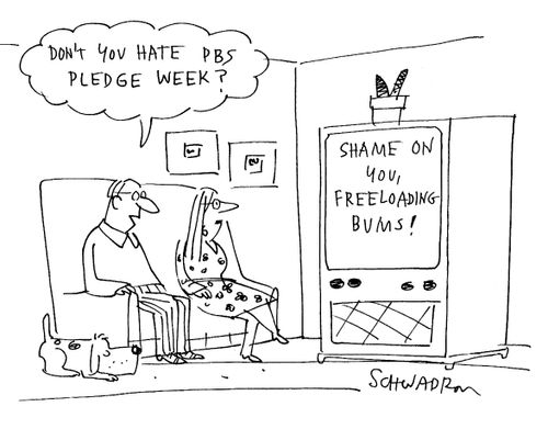'Don't you hate PBS Pledge Week?'