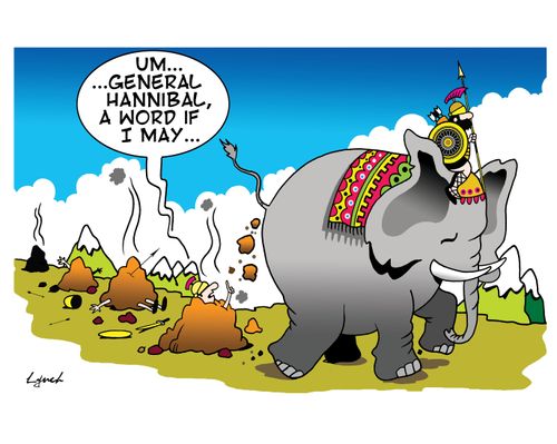 Um, General Hannibal, a word if I may...