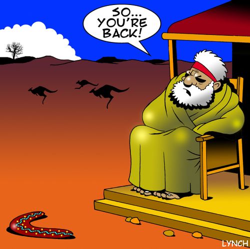 'So you're back.'