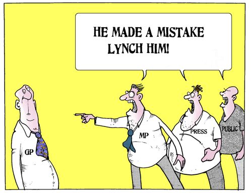 'He made a mistake, lynch him!'