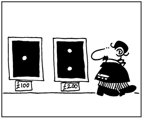 'Abstract painting.'