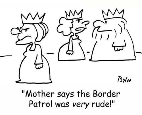 'Mother says the Border Patrol was VERY rude!'