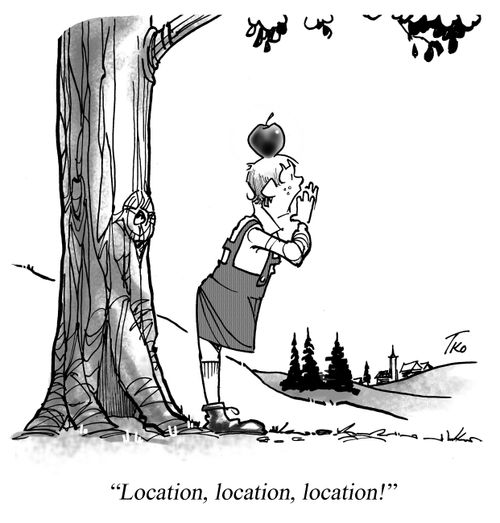 Location, location, location!