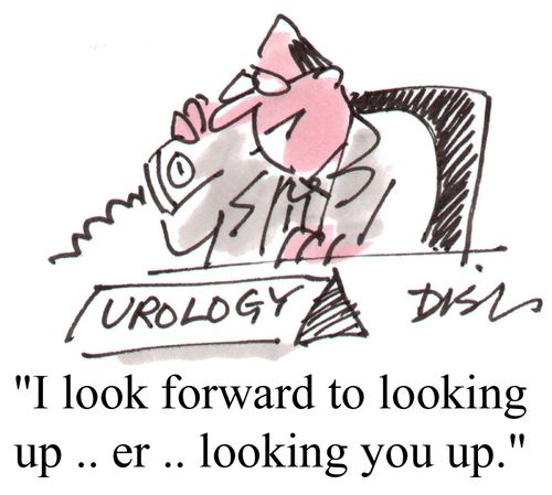 'I look forward to looking up...er...looking you up.'