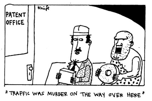 "Traffic was murder on the way over here"