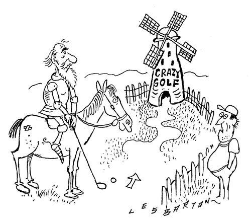 Don Quixote Crazy Golf