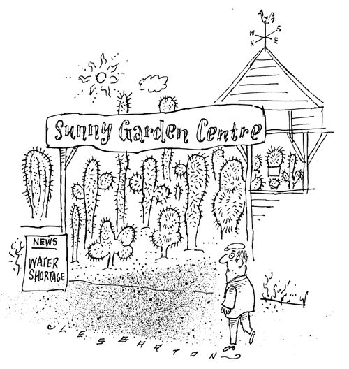 Garden Centre/Water Shortage