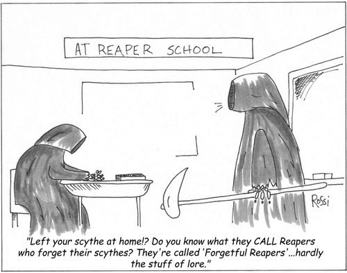 At Reaper School.