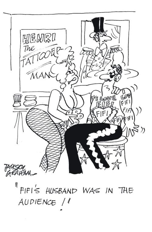 "Fifi's husband was in the audience!"