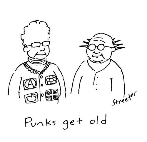 Punks get old.