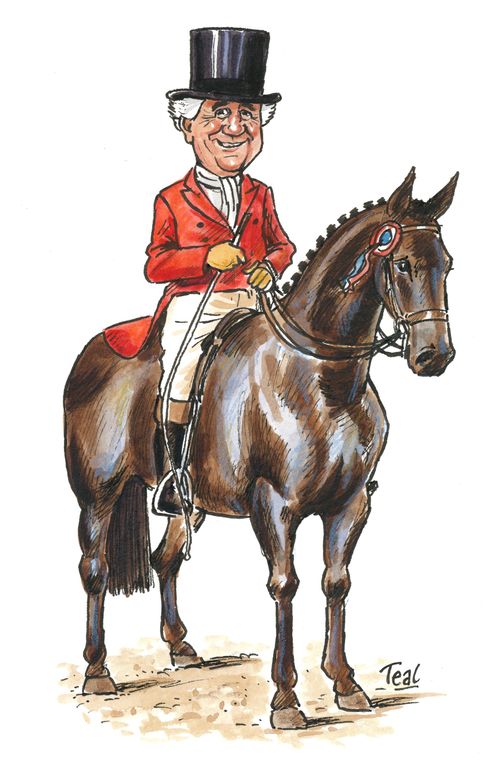 huntsman on horseback