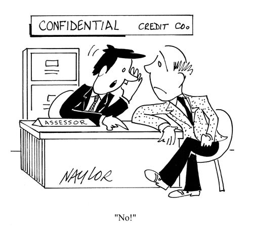 Confidential Credit Company: 'No!'