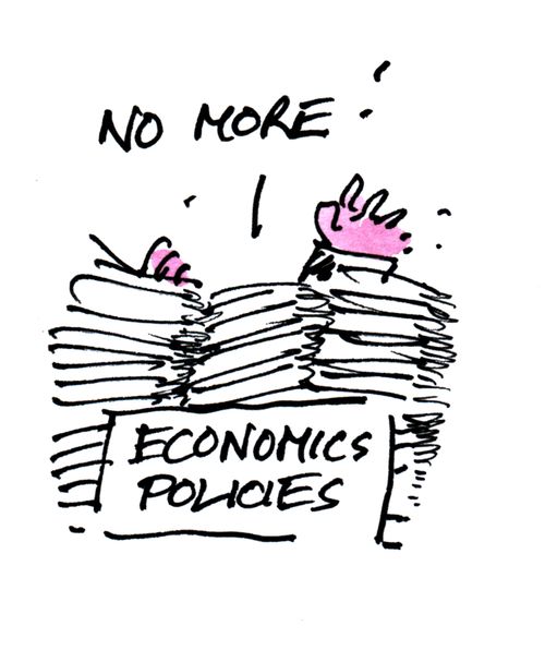 'No more!'