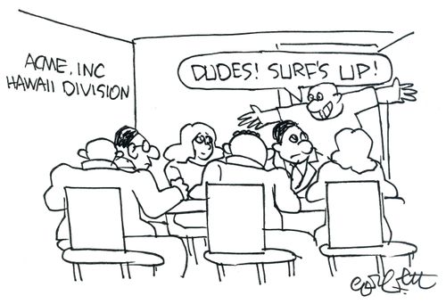 'Dudes Surf's Up.'