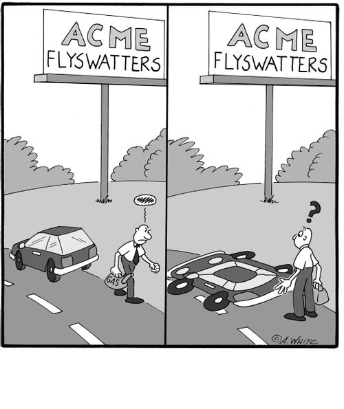Acme Flyswatters.