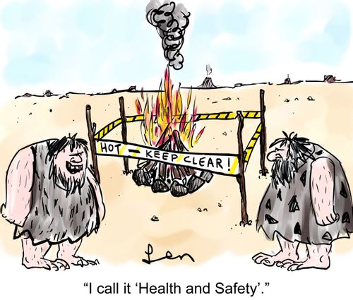 'I call it 'Health and Safety'.'