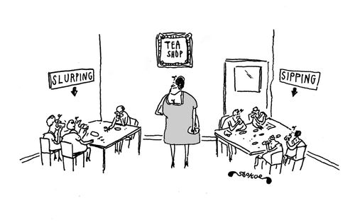 Tea Shop.