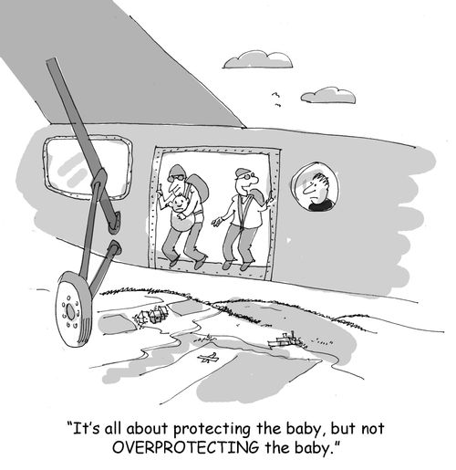 'It's all about protecting the baby, but not OVERPROTECTING the baby.'