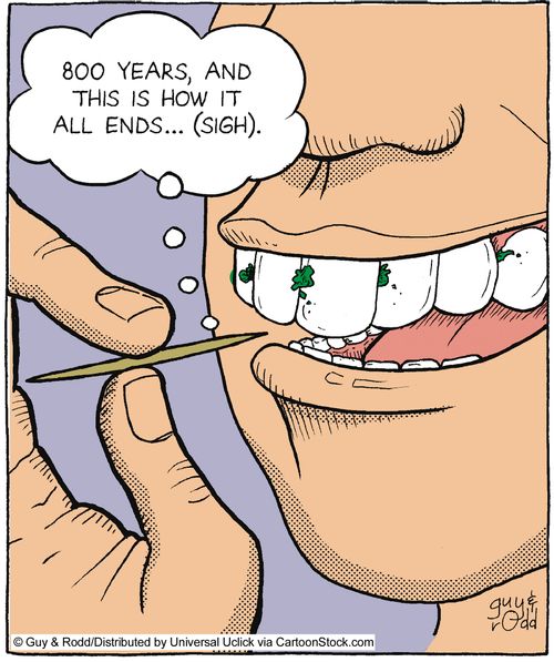 '800 years and this is how it all ends... (sigh).'