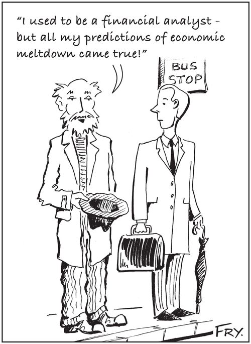 'I used to be a financial analyst - but all my predictions of economic meltdown came true!'