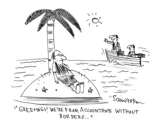 'Greetings! We're Accountants Without Borders...'