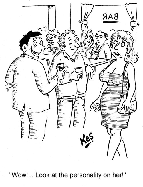 'Wow!... Look at the personality on her!'