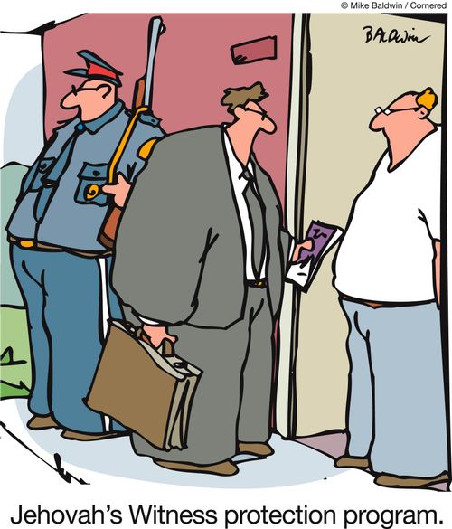 Jehovah's Witness protection program.