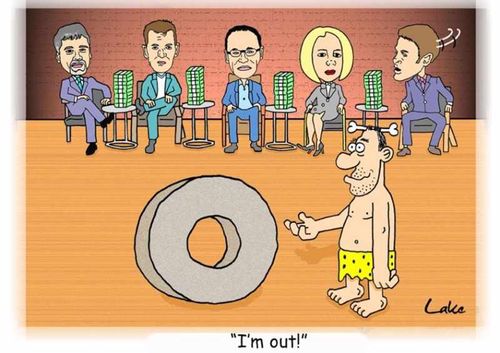 'I'm out!'