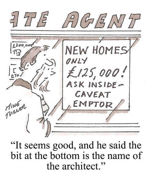 'It seems good, and he said the bit at the bottom is the name of the architect.'