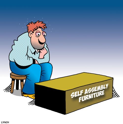 Self assembly furniture 