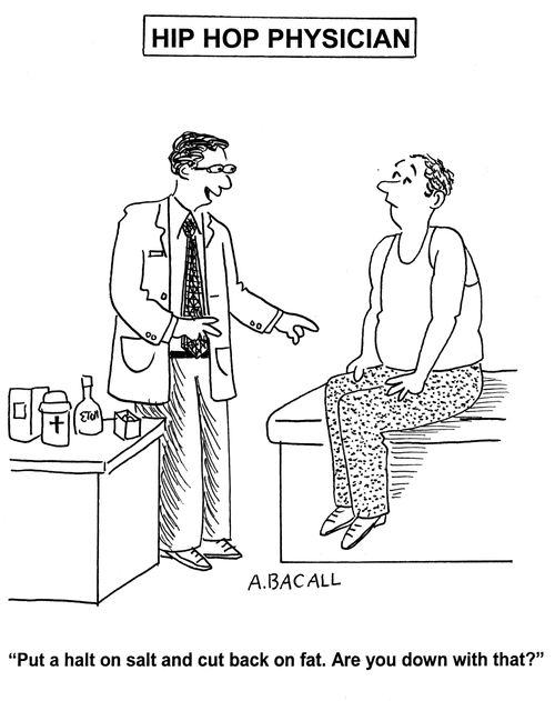 Hip Hop Physician: 'Put a halt on salt and cut back on fat. Are you down with that?'
