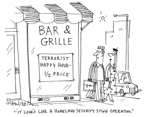 'It looks like a Homeland Security sting operation.'