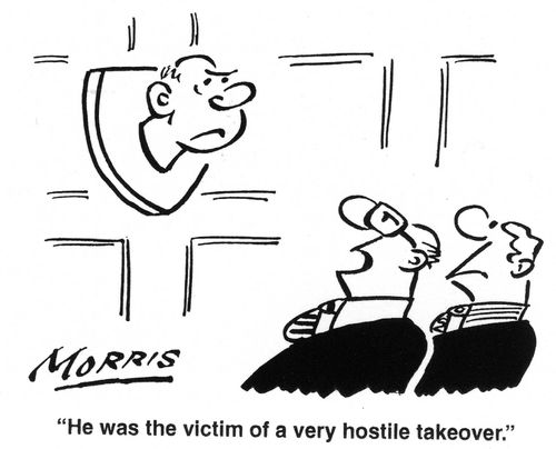 'He was the victim of a very hostile takeover.'