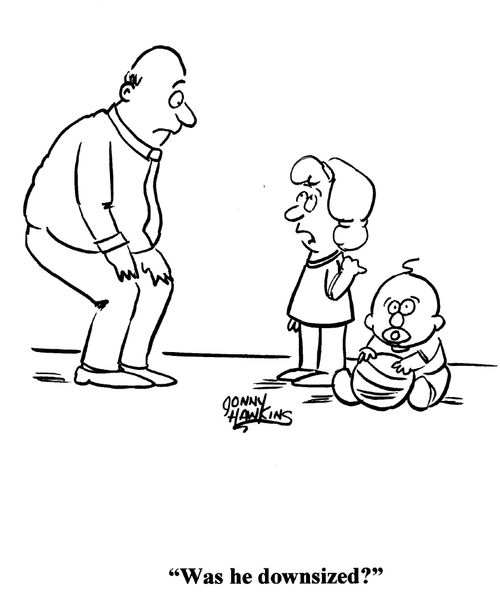 'Was he downsized?'