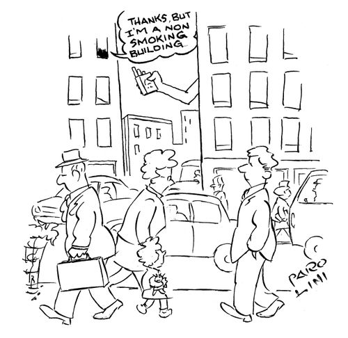 'Thanks, but I'm a non smoking building...'