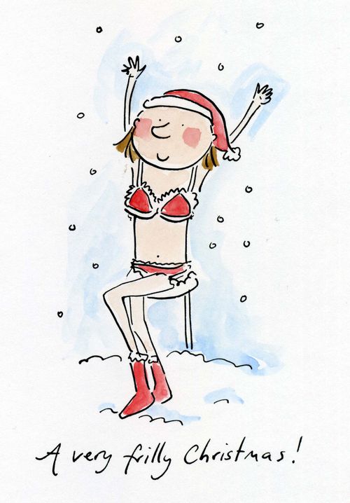 A very frilly Christmas!