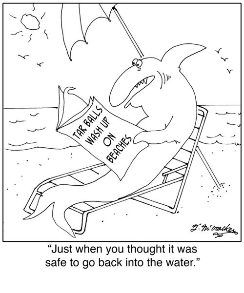 Just when you thought it was safe to go back into the water.