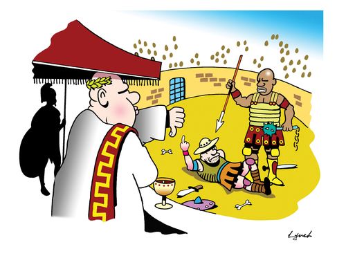 The Gladiator.