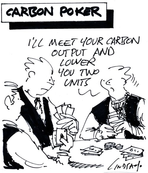 'I'll meet your carbon output and lower you two units.' 