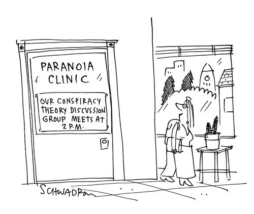 Conspiracy theory support group