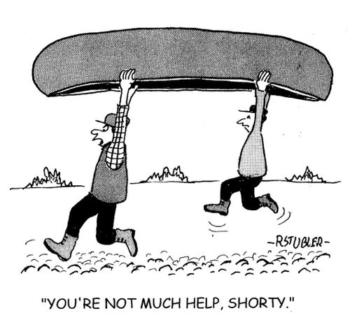 'You're not much help, shorty.'
