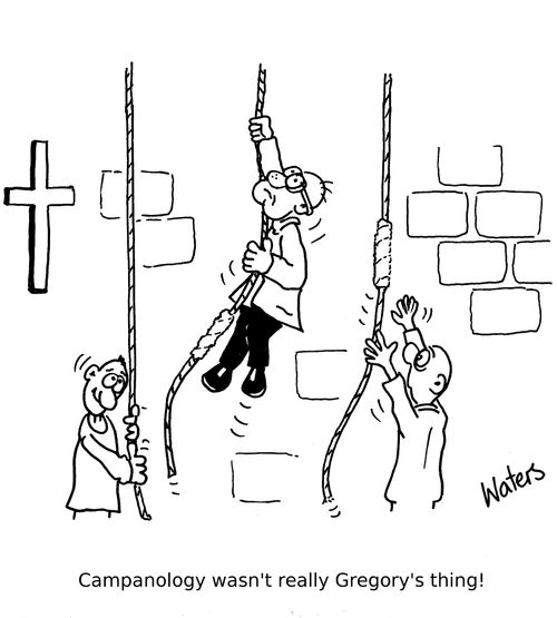 Campanology wasn't really Gregory's thing!
