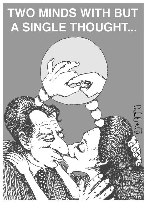 Two minds but with a single thought.
