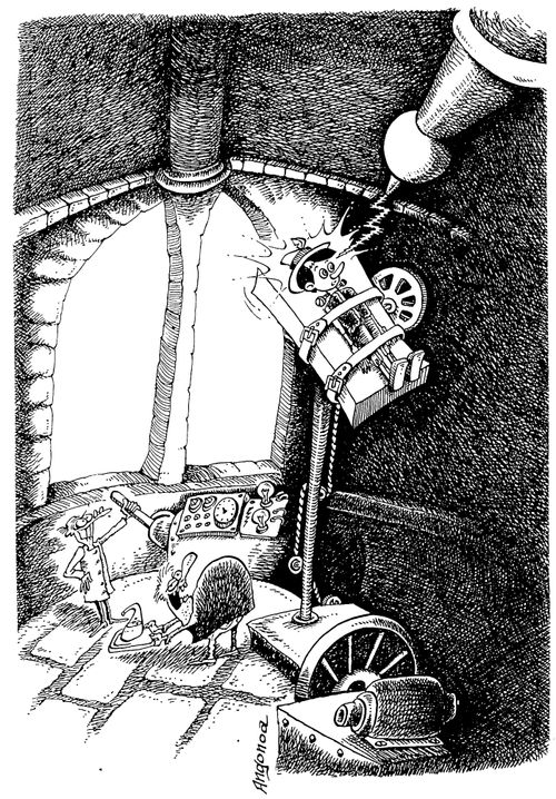 Frankenstein makes Pinocchio