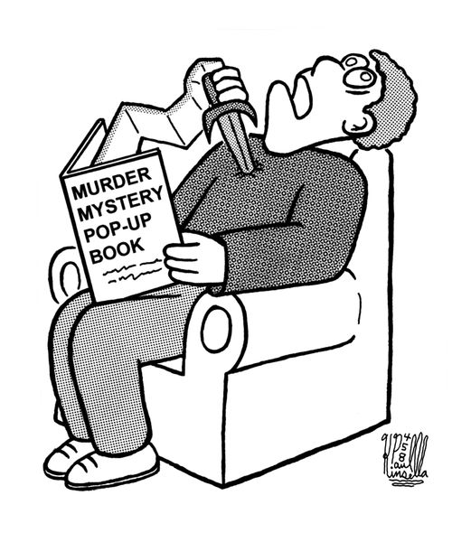Murder Mystery Pop-Up Book