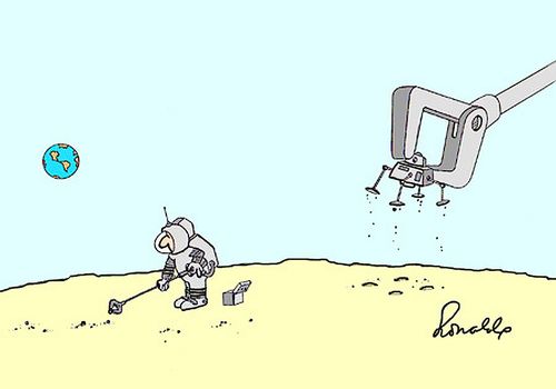 Cleaning up space junk.
